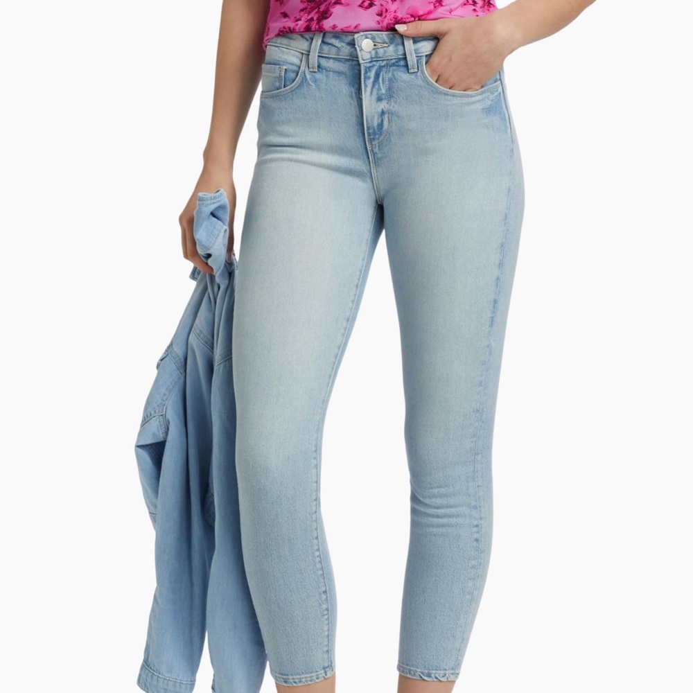 L’Agence High Rise Blue Jeans